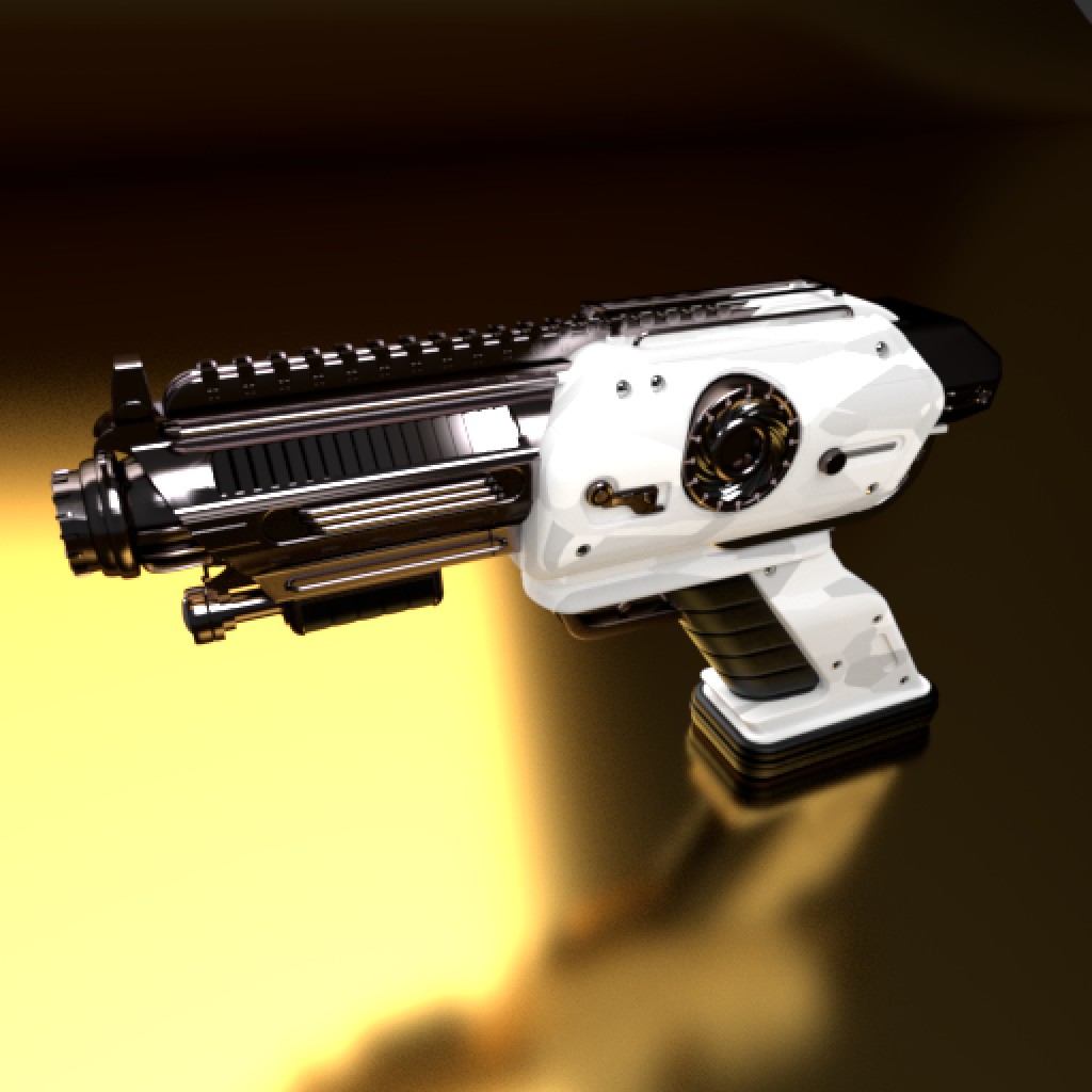 Futuristic Pistol preview image 1